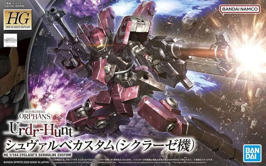 BICYCLE MOBILE SUIT GUNDAM バイシクル ガン Amazon.com: BANDAI SPIRITS #44 Cyclase's Schwalbe Custom